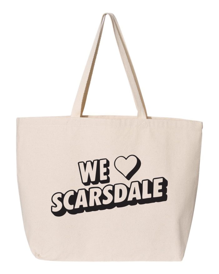 We Love Scarsdale Tote Bag